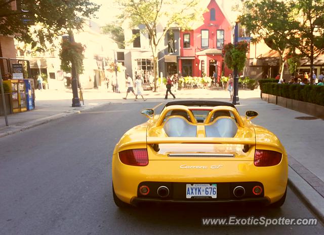 Porsche Carrera GT spotted in Toronto, Canada