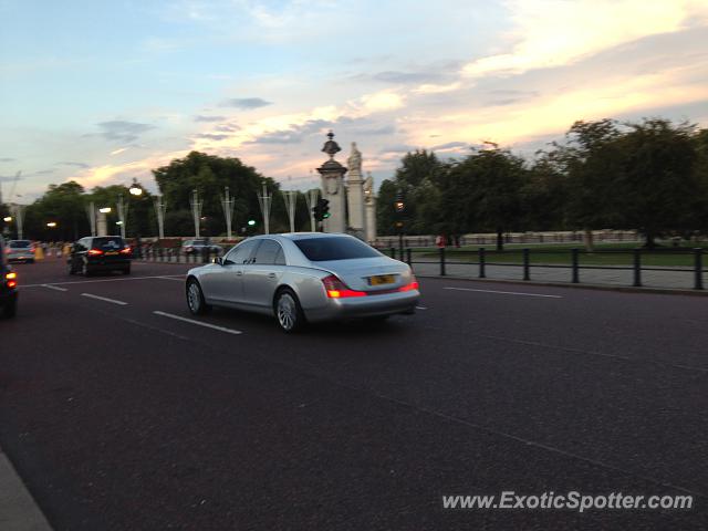 Mercedes Maybach spotted in London, United Kingdom