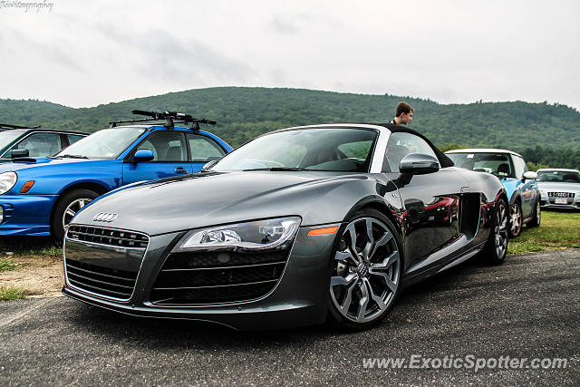 Audi R8 spotted in Lakeville, Connecticut