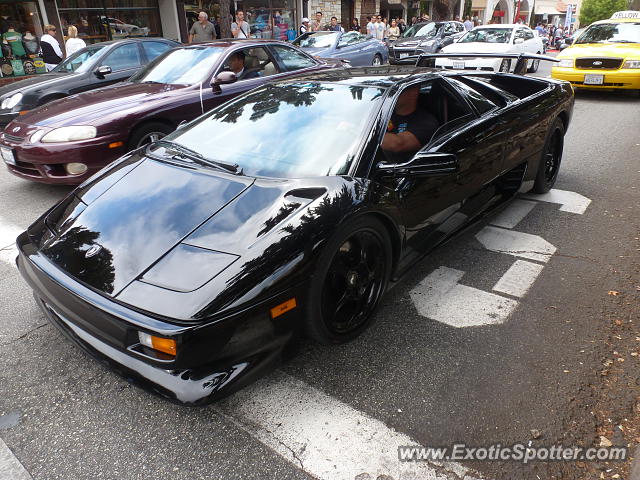 Lamborghini Diablo spotted in Carmel, California