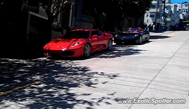 Ferrari F430 spotted in San Francisco, California