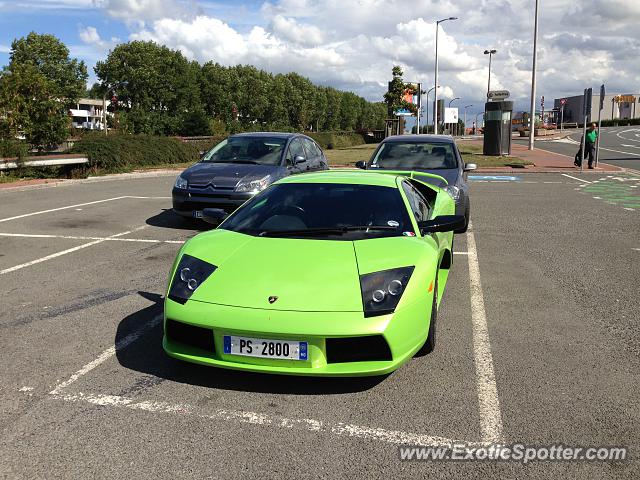 Lamborghini Murcielago spotted in Calais, France