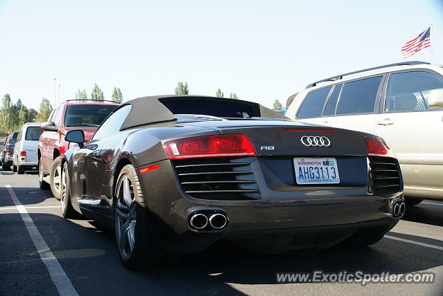 Audi R8 spotted in Tacoma, Washington