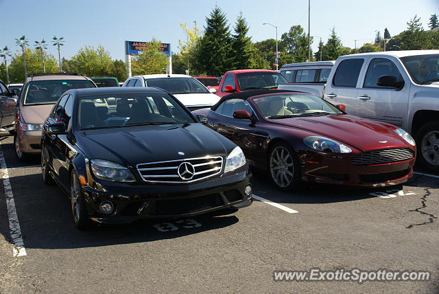 Aston Martin DB9 spotted in Tacoma, Washington