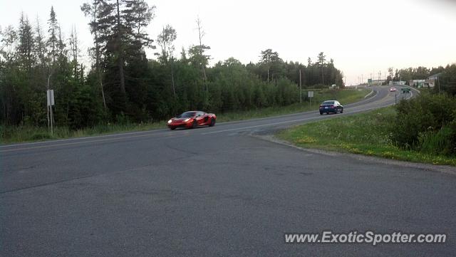 Mclaren MP4-12C spotted in Fredericton, NB, Canada