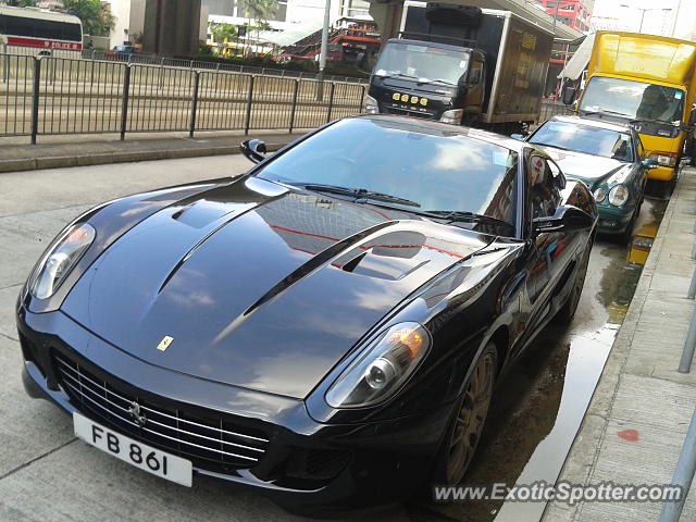 Ferrari 599GTB spotted in Hong Kong, China