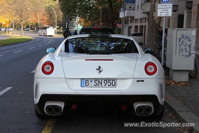 Ferrari 599GTO spotted in Berlin, Germany