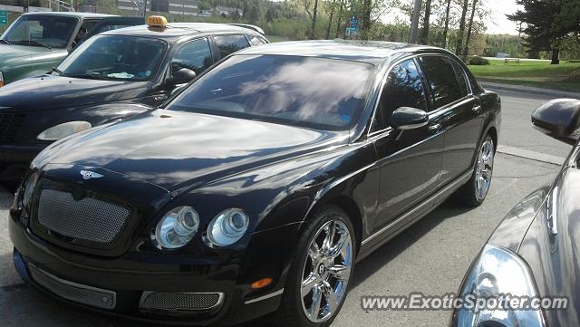 Bentley Continental spotted in Edmundston, NB, Canada