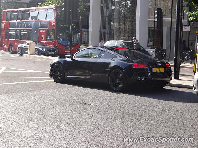 Audi R8 spotted in London, United Kingdom