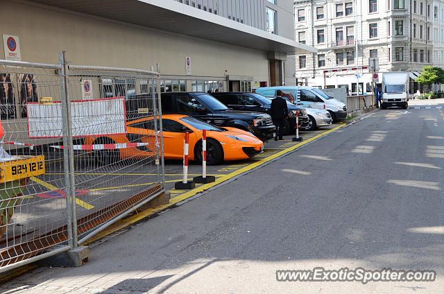 Mclaren MP4-12C spotted in Zurich, Switzerland