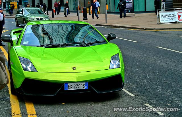 Lamborghini Gallardo spotted in London, United Kingdom