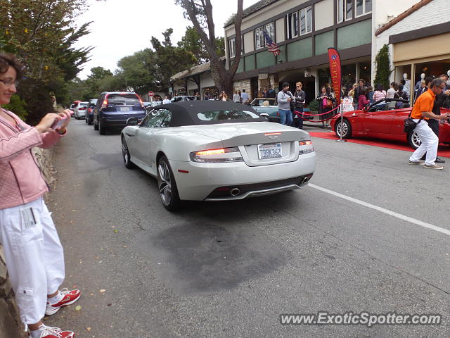 Aston Martin DB9 spotted in Carmel, California