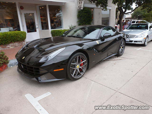 Ferrari F12 spotted in Carmel, California