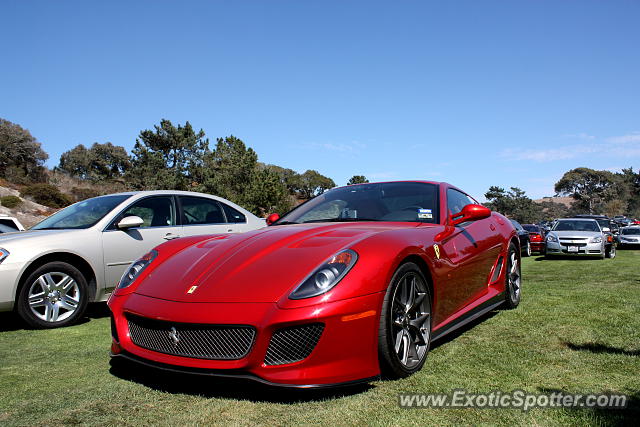 Ferrari 599GTO spotted in Monterey, California