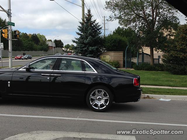 Rolls Royce Ghost spotted in London Ontario, Canada