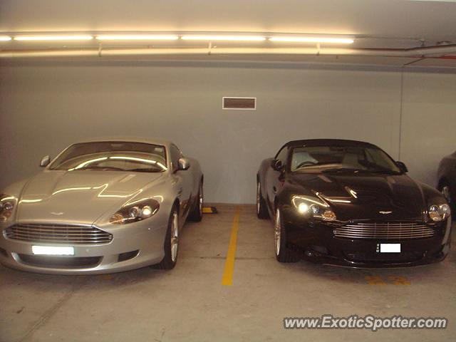 Aston Martin DB9 spotted in Sydney, Australia