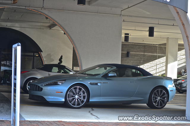 Aston Martin DB9 spotted in Manchester, New Hampshire