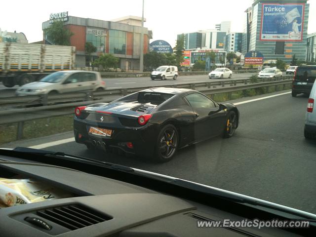 Ferrari 458 Italia spotted in Istanbul, Turkey