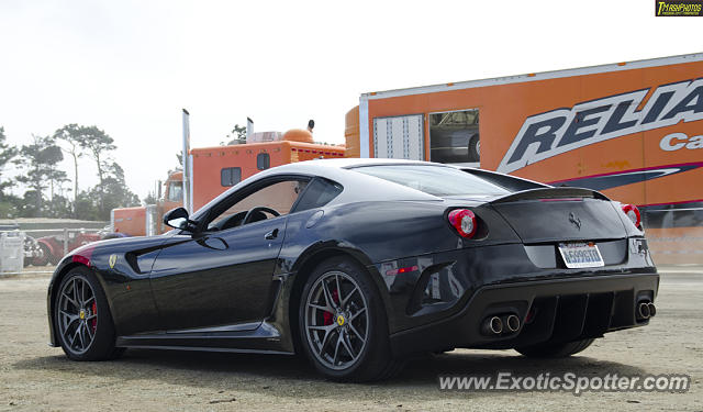 Ferrari 599GTO spotted in Pebble Beach, California