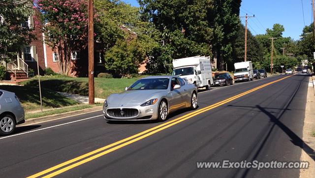 Maserati GranTurismo spotted in Arlington, Virginia