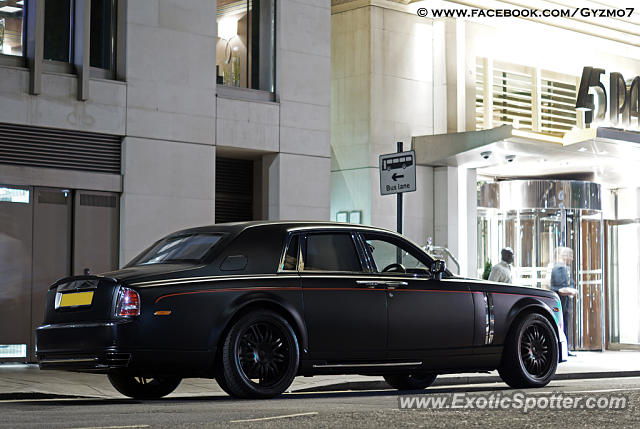 Rolls Royce Phantom spotted in London, United Kingdom