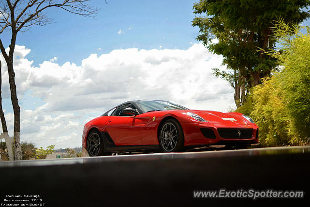 Ferrari 599GTO spotted in Brasilia, Brazil