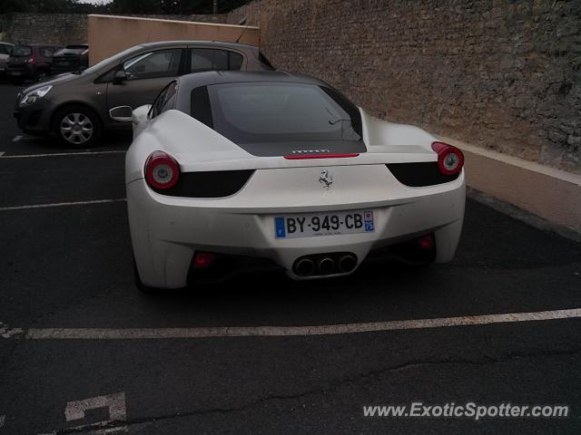 Ferrari 458 Italia spotted in Normandy, France