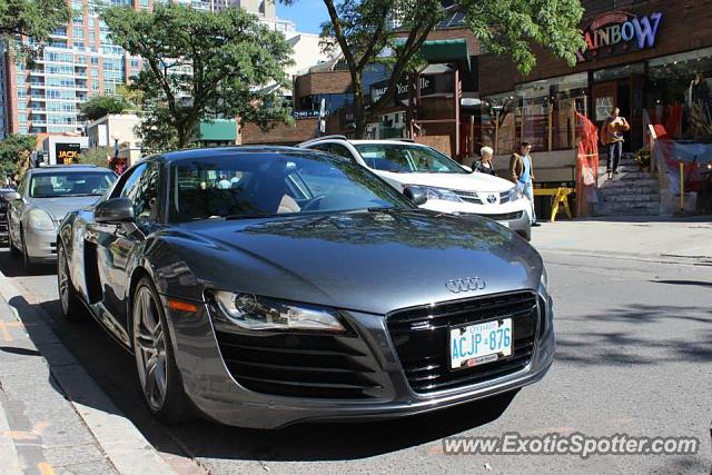 Audi R8 spotted in Toronto, Canada