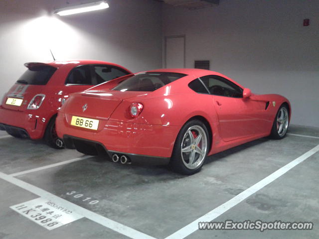 Ferrari 599GTB spotted in Hong Kong, China