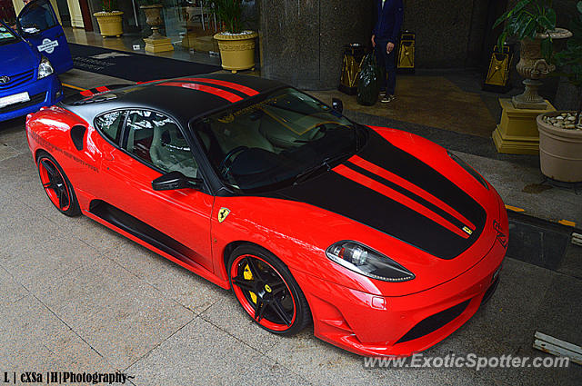 Ferrari F430 spotted in Bukit Bintang, Malaysia