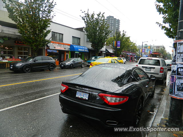 Maserati GranTurismo spotted in Vancouver, Canada