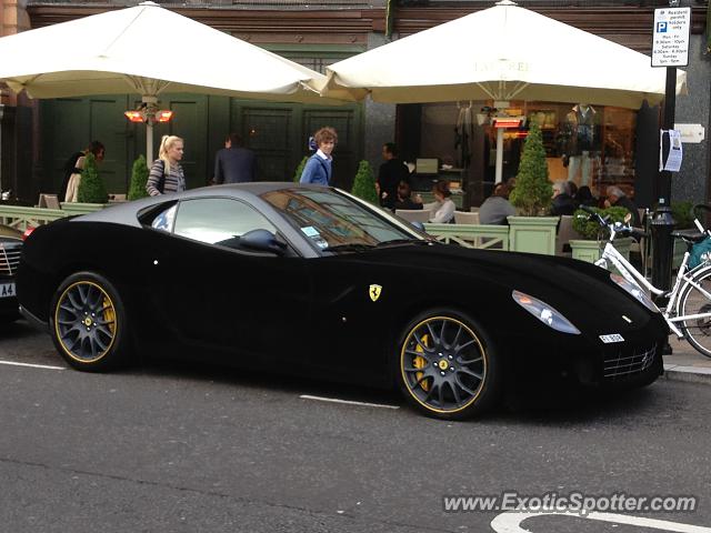 Ferrari 599GTB spotted in London, United Kingdom