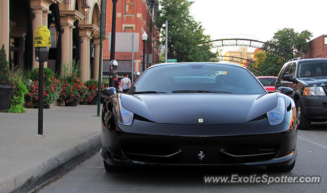 Ferrari 458 Italia spotted in Columbus, Ohio