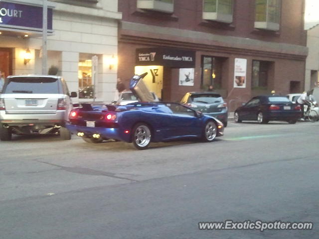 Lamborghini Diablo spotted in San Francisco, California