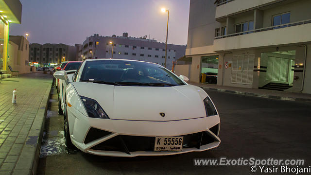 Lamborghini Gallardo spotted in Dubai, United Arab Emirates