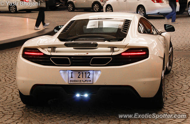 Mclaren MP4-12C spotted in Dubai, United Arab Emirates