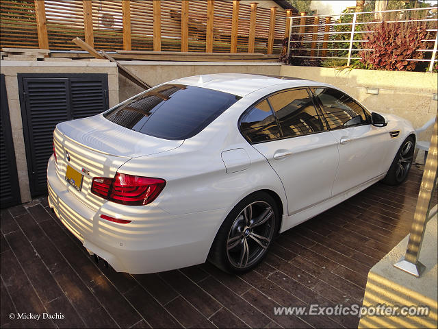 BMW M5 spotted in Be'er Sheva, Israel