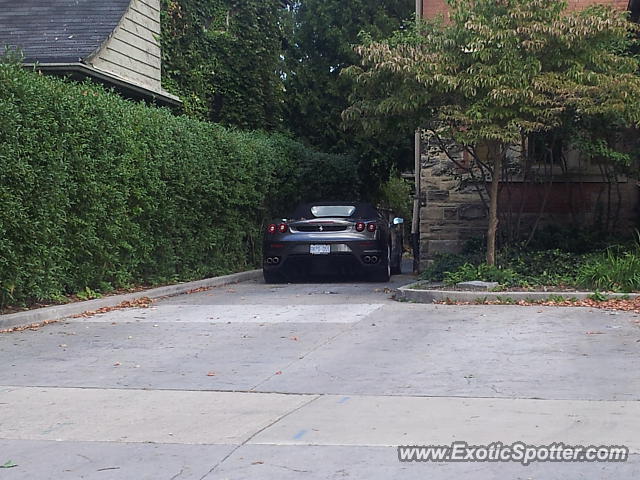 Ferrari F430 spotted in London, Ontario, Canada