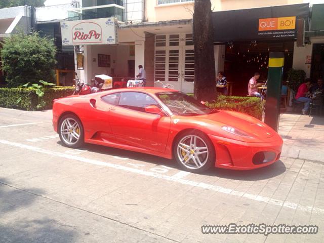 Ferrari F430 spotted in Mexico City, Mexico