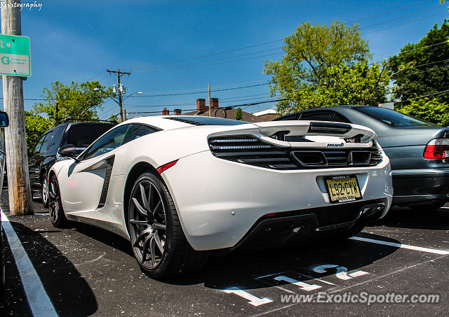 Mclaren MP4-12C spotted in Greenwich, Connecticut