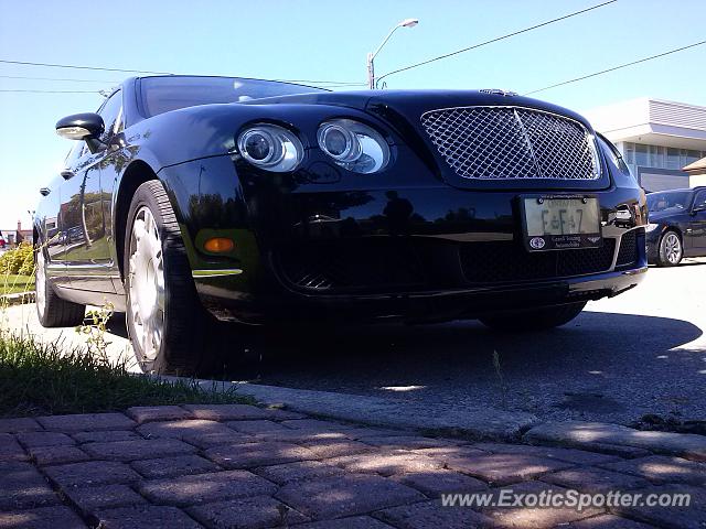 Bentley Continental spotted in Toronto, Canada