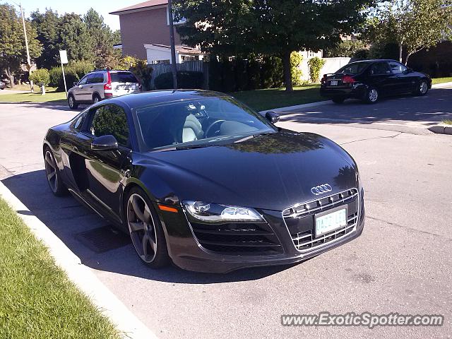 Audi R8 spotted in Toronto, Canada