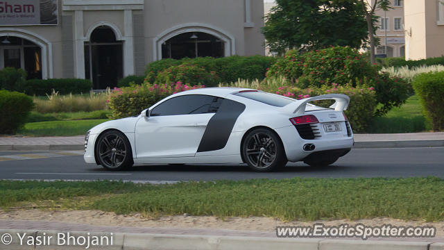 Audi R8 spotted in Dubai, United Arab Emirates