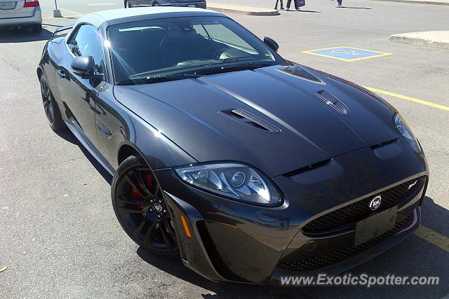 Jaguar XKR-S spotted in Oakville, Canada