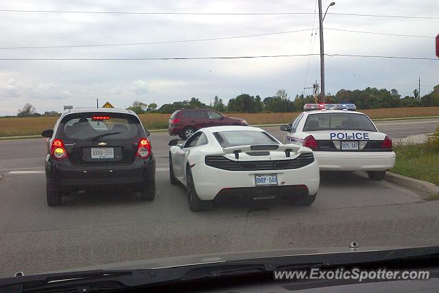 Mclaren MP4-12C spotted in Oakville, Canada