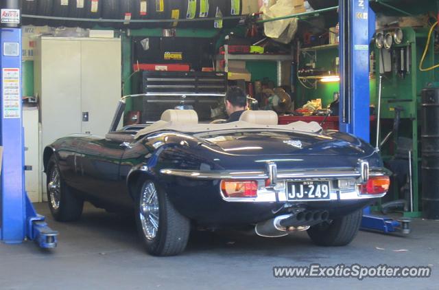Jaguar E-Type spotted in Sydney, Australia