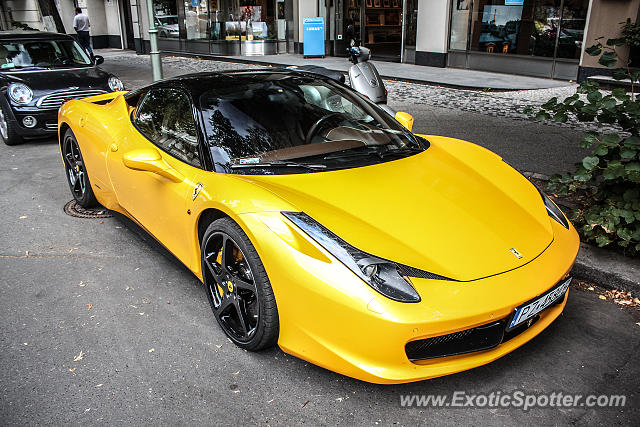 Ferrari 458 Italia spotted in Berlin, Germany