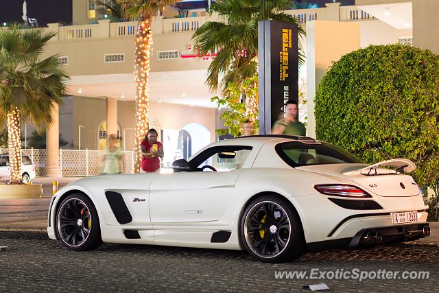 Mercedes SLS AMG spotted in Dubai, United Arab Emirates