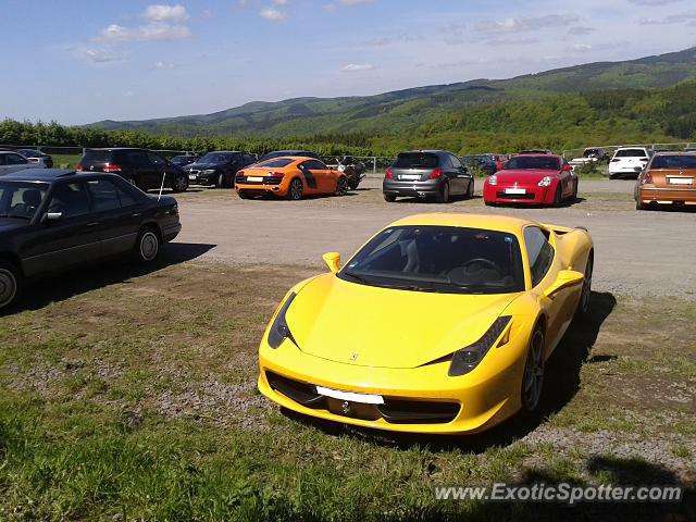 Ferrari 458 Italia spotted in Meuspath, Germany