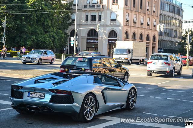 Lamborghini Aventador spotted in Munich, Germany